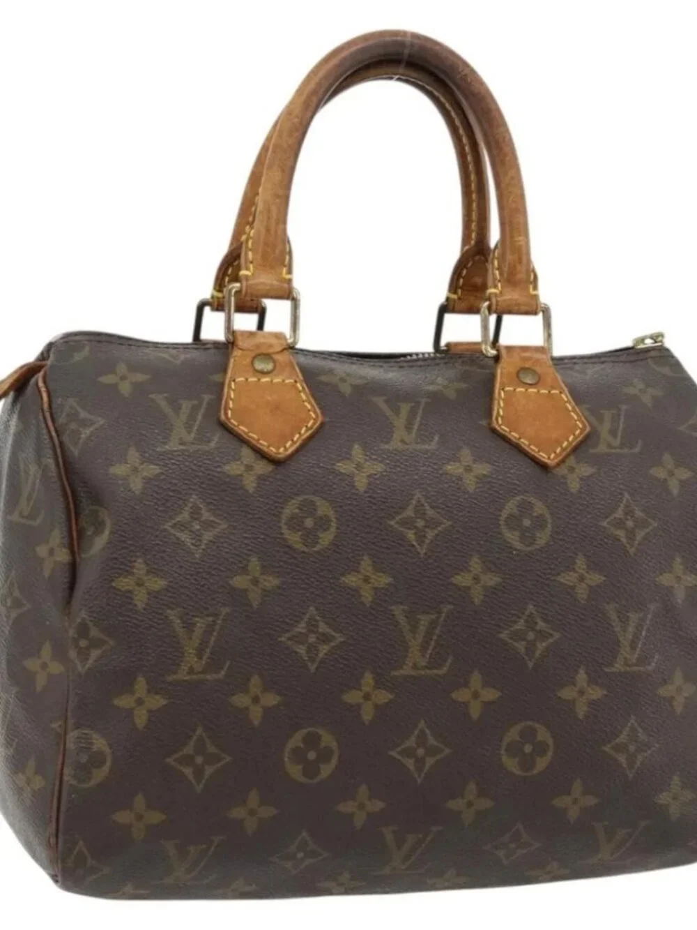 LOUIS VUITTON Monogram Speedy 25 Hand Bag M41528 LV Auth 180770